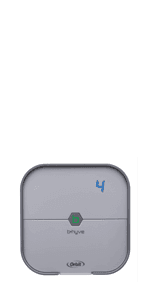 Orbit 57915 B-hyve 4-Zone Smart Sprinkler Controller, Gray