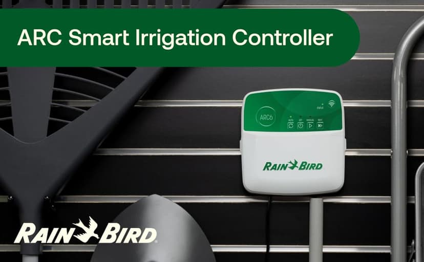 Rain Bird ARC6 App-Based Indoor Smart Irrigation WiFi Timer/Controller, 6-Zone/Station, EPA WaterSense Certified, Compatible with Alexa
