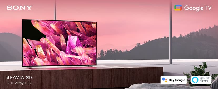Sony 55 Inch 4K Ultra HD TV X90K Series: BRAVIA XR Full Array LED Smart Google TV with Dolby Vision HDR and exclusive features for The PlayStation® 5 XR55X90K- 2022 Model