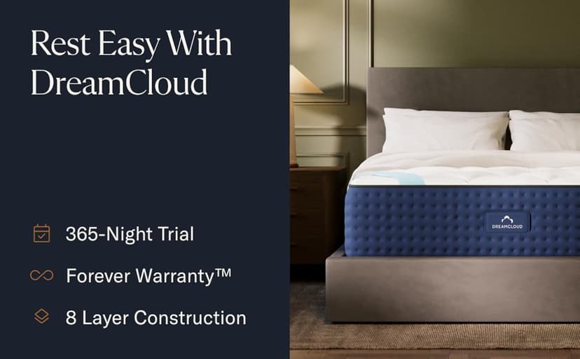 Premier 13" Full Mattress - Luxury Hybrid Memory Foam - 365 Night Trial - Premium Pressure-Relieving Layers - Forever Warranty - Mattress in a Box - CertiPUR-US Certified
