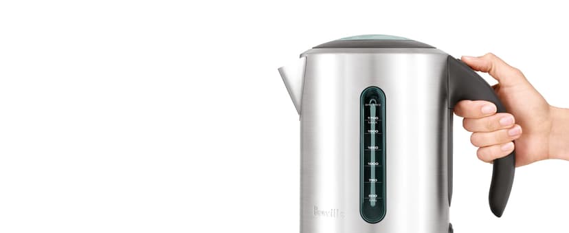 Breville BKE700BSS Soft Top Pure Hot Water Kettle, 7 Cup, Brushed Stainless Steel