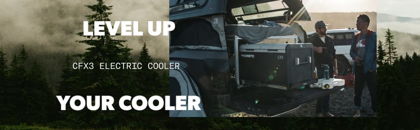 Dometic CFX Portable Electric Cooler and Freezer, Powered by AC/DC or Solar