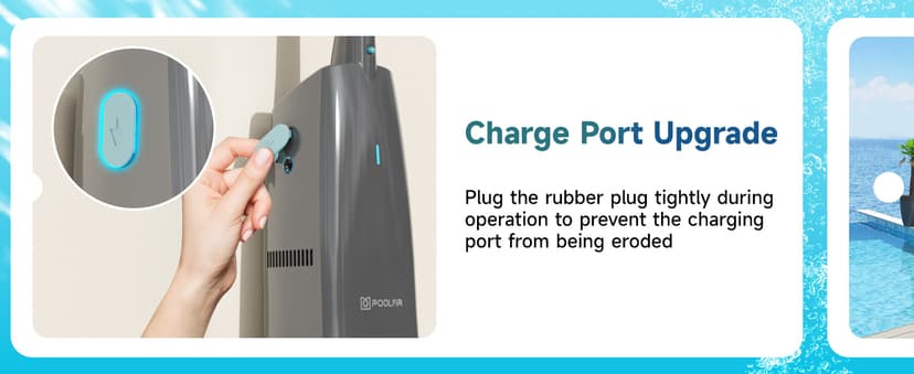 Cordless Handheld Pool Vacuum, Rechargeable Pool Cleaner with 16 Gal/Min Suction, 60 Min Runtime, Dual-Phase Cleaning System, Ideal for Above Ground Pools, Spas, Hot Tubs, Teal (2025 Version)