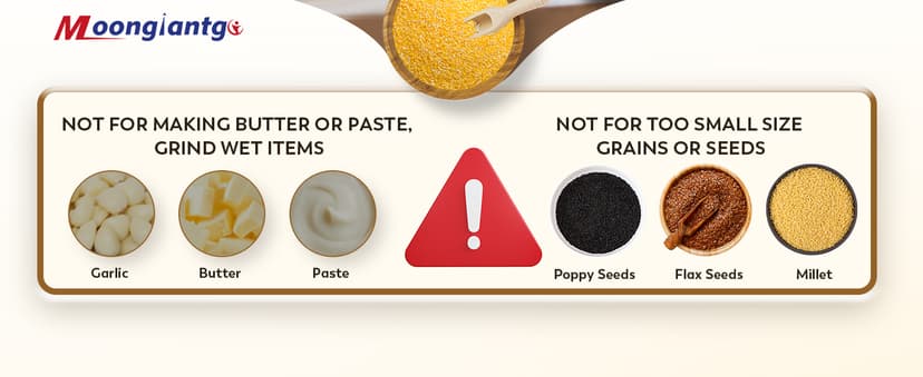 Moongiantgo Corn Grinder Cast Iron, Hand Crank Grain Mill with Large Hopper & Table Clamp, for Manual Crushing Barley Wheat Berries Coffee Chickpeas Seeds Pepper Dried Beans Animals Feed Home Brewing