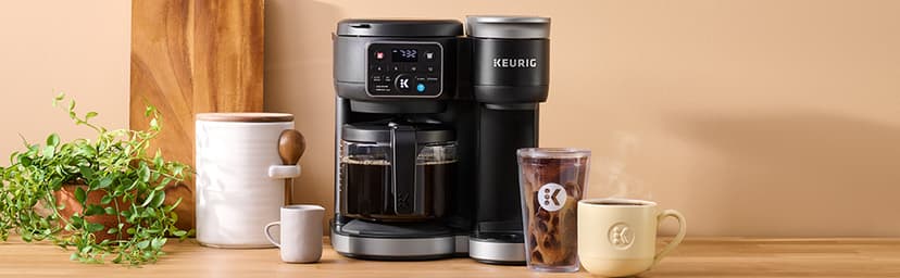 Keurig K-Duo Hot & Iced Single Serve & Carafe Coffee Maker, MultiStream Technology, 72oz Reservoir (Gen 2)