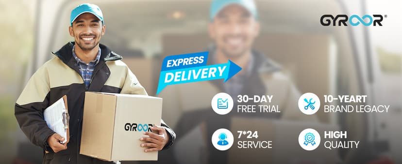 Gyroor H40 Kids Electric Scooter, 180W Motor, Up to 10 MPH, LED Display & Colorful Lights, Adjustable Height, for Boys & Girls Ages 8-12, Great Birthday Gift