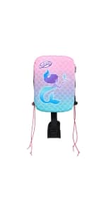 Swimways Infant Spring Float, Baby Pool Float with Canopy & UPF Protection, Swimming Pool Accessories for Kids 3-9 Months, Mermaid