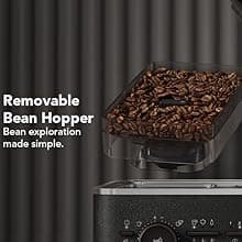 KitchenAid Semi Automatic Espresso Machine with Burr Grinder, KES6551, Porcelain White