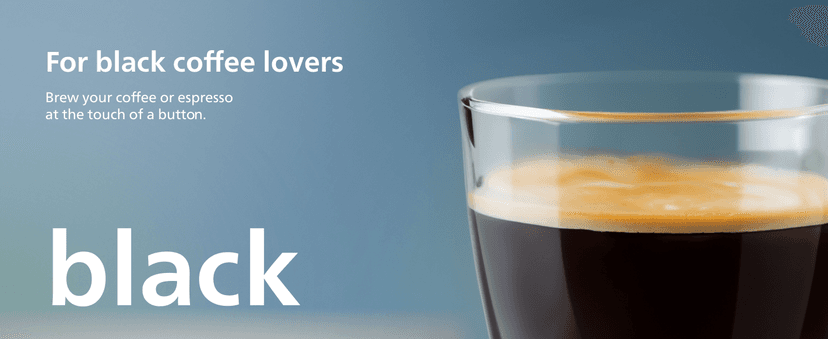 PHILIPS 2200 Series Fully Automatic Espresso Machine, Classic Milk Frother, 2 Coffee Varieties, Intuitive Touch Display, 100% Ceramic Grinder, AquaClean Filter, Aroma Seal, Black (EP2220/14)