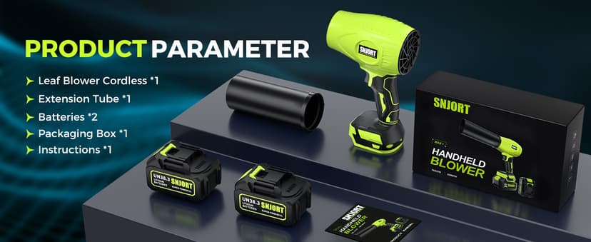 Leaf Blower Cordless with Battery and Charger, 500,000 RPM, Extended Nozzle, Lightweight Handheld Design, Turbo Jet Blower for Patio Cleaning,car Blowing Water, Lawn Care, Blowing Leaves and Dust