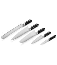 Misen 5-Ply Stainless Steel Cookware Set - Versatile, Dishwasher Safe - 9-Piece Set - 10" Skillet, 12" Skillet + Lid, 3 QT Saute Pan + Lid, 3 QT Saucier + Lid, 8 QT Stockpot + Lid