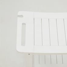 Heavy Duty Shower Stools, Shower Benches for Inside Shower to sit on,Poly Lumber Plastic Shower Bench Waterproof, Sturdy Wide Shower Stools for 500 LB (Brown)…