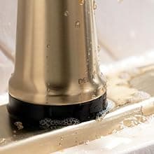 Delta Faucet Stryke Widespread Bathroom Faucet 3 Hole, Brushed Nickel Bathroom Sink Faucet, 2 Handle Bathroom Faucet, Bath Faucet, Metal Pop-Up Drain Assembly, Lumicoat Stainless 35775-SS-PR-MPU-DST