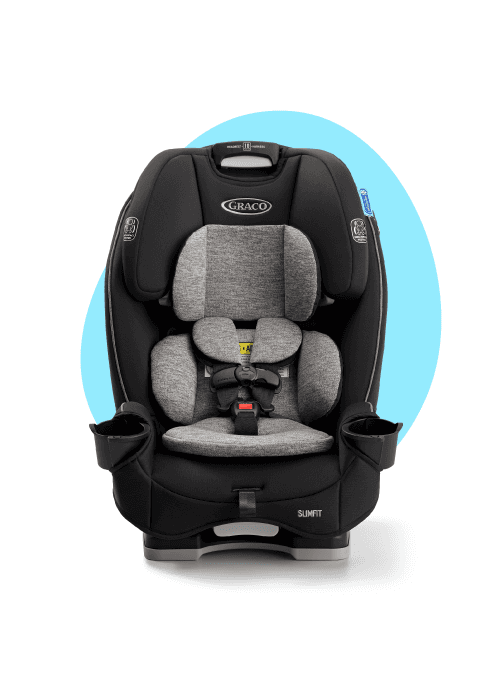 Graco EasyTurn 360 2-in-1 Convertible Car Seat, 360 Degree Rotating Infant to Toddler Rotating Car Seat, 2 Modes Forward and Rear Facing, Slim Design, Solae