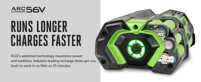 EGO Power+ SNT2110 Peak Power 21-Inch 56-Volt Cordless Snow Blower with Steel Auger Battery and Charger Not Included,Black