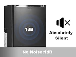 SMETA 12 Volt Refrigerator 12v 1.2 cuft RV Mini Fridge with Lock Truck Refrigerator DC 12V|110V Compact Small Fridge for Freightliner Cascadia Wheeler Trucker Drivers, Camper, Boat, Marine