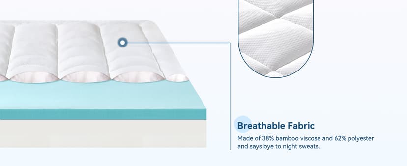 5 Inch Twin Mattress for Kids Adults Single Bed, Breathable Gel-Memory Foam Plus Pillowtop Mattress in a Box for Pressure Relief, CertiPUR-US Certified, Fiberglass-Free