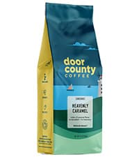 Door County Coffee Jamaican Blue Mountain Blend Non-Flavored - 10 oz Bag - Medium Roast - 100% Arabica - Jamaican Blue Mountain Blend