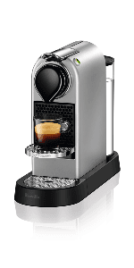 Breville Nespresso BEC430TTN Pixie Espresso Machine, Titan
