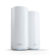 NETGEAR Orbi Whole Home Tri-Band WiFi 6 Mesh Network System (RBK752P) – Router with 1 Satellite Extender, Security Features, Coverage up to 5,000 sq. ft., 75 Devices, AX5200 802.11ax (Up to 5.2Gbps)