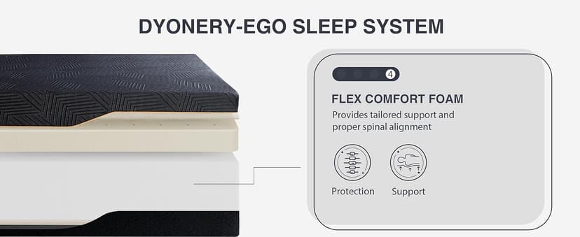 Firm King 14 Inch Memory Foam Mattress in a Box, Cooling Knit Fabric Cover, Copper Memory Foam, Made in The USA of US Foam, CertiPUR-US Certified, 76”x80”, Black