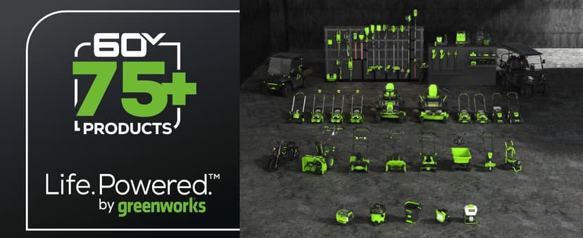 Greenworks 60V (610 CFM / 130 MPH) Cordless Leaf Blower, High Power, Lightweight & Quiet Operation for Wet Leaves, Driveways and Dense Gravel, Includes 2.5Ah Battery & 5A Rapid Charger