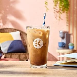 Keurig K-Iced Coffee Maker, Single Serve K-Cup Pod Iced Coffee Maker, With Hot and Cold Coffee Capabilities, Brews Any K-Cup Pod, Gray