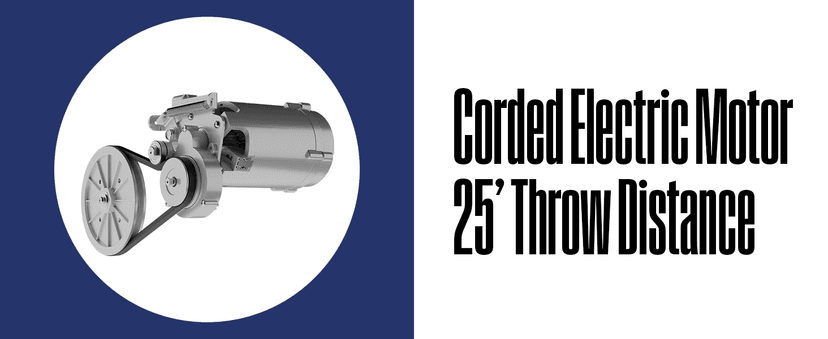 Westinghouse WSnow23 Corded Snow Blower 23 Inch, Dual LED Lights, 1800W Watt Motor, Electric Snow Blower with 25ft Throwing Distance, Plows 800lbs/min, Adjustable Chute