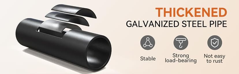 3-Seat Outdoor Patio Swing Glider - Heavy Duty Steel Frame with Adjustable Canopy & Removable Cushions - All Weather Porch Swings Chair for Backyard, Garden, Poolside - Brown