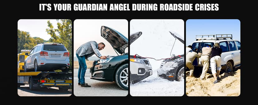 5000A Jump Starter Povasee Car Battery Jump Starter, 12V Jump Box for car up to All Gas or 10L Diesel Engine Battery Jumper Starter Portable with 3" LCD Display Power Bank/Dual Output/LED Light