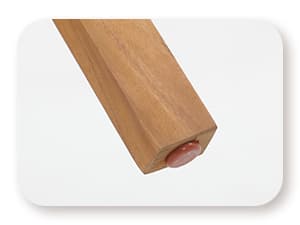 OC Orange-Casual Stackable Patio Dining Chairs Set of 4, Outdoor Acacia Wooden Chairs w/Armrest & Removeable Fabric Cushion, for Porch, Backyard, Garden, Indoor, Beige