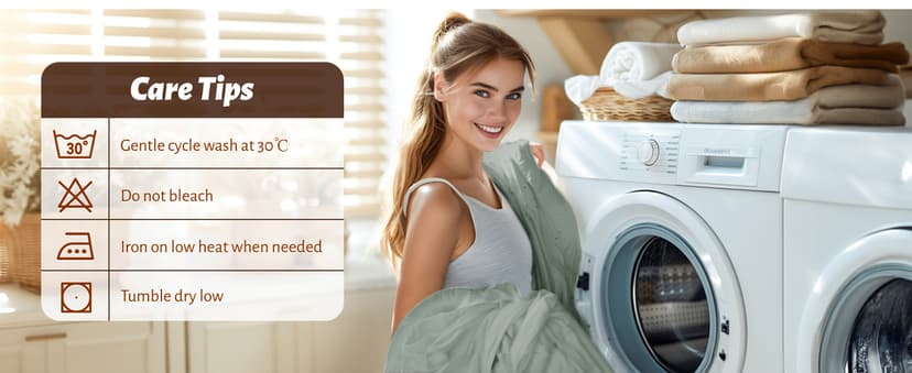 Shilucheng 100% Egyptian Cotton Queen Size Sheets Set - 1000 Thread Count,Luxury Cotton Bed Sheets,Breathable & Cooling Bedding and Pillow Cases, 16 Inch Deep Pocket - 4 Piece (Sea Glass, Queen)