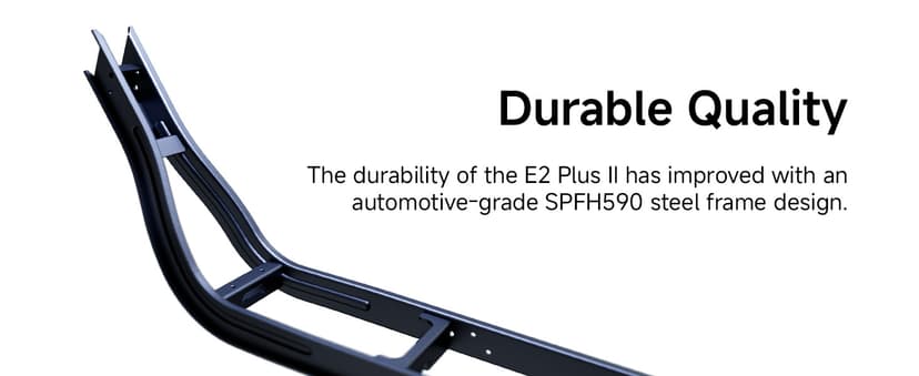Segway Ninebot E2 Plus II/ E2 Pro Electric Scooter, 15.5 mph Top Speed, Front Suspension (E2P2 Only), Portable Kick Scooter for Adults, UL-2272 2271 Certified