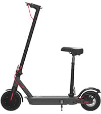 Hiboy S2/S2 Pro/S2 MAX Electric Scooter, 350-500W Motor, 8.5"-10" Solid Tires, 17-40.4 Miles Range, 19 Mph Folding Commuter Electric Scooter for Adults (Optional Seat)