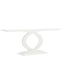 Tribesigns Modern Console Table, 55-Inch Wood Entryway Table with Storage, Narrow Long Sofa Table Behind Couch Table for Living Room, Foyer, Hallway, White