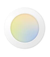 Amico 12 Pack 6 Inch 5CCT Ultra-Thin LED Recessed Ceiling Light with Junction Box, 1050LM Brightness, Dimmable Canless Wafer Downlight, 12W, ETL&FCC