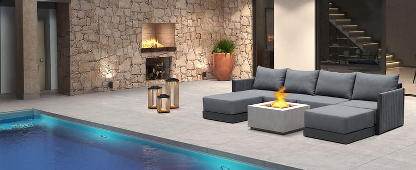 PURPLE LEAF 14' x 24' Louvered Pergola 94AS Modern Oversize Aluminum Gazebo with Adjustable Roof for Patio Deck Backyard Plus Size Gray Pergola