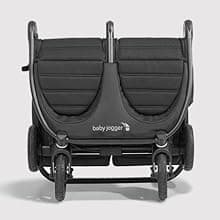 Baby Jogger City Mini GT2 All-Terrain Double Stroller with Forever Air Rubber Tires and All-Wheel Suspension Pike Exclusive Includes Belly Bars Leatherette Handlebar and Premium Fabric