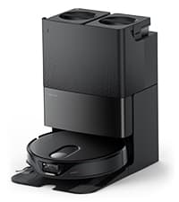 roborock Qrevo S Robot Vacuum and Mop, Self-Drying, Auto Mop Washing, 7000Pa Suction, Self-Emptying & Refilling, 10mm Auto Lifting, 200RPM Spinning Mops, Smart Obstacle Avoidance, Black