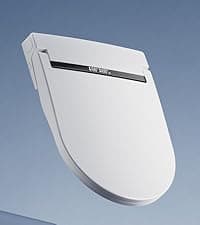 VALBELV Bidet Toilet Seat with Dryer & Warm Water, Self Cleaning Electric Elongated Bidet Attachment for Toilet with Rear/Front/SPA Wash, Slow Close Toilet Seat with Remote Control