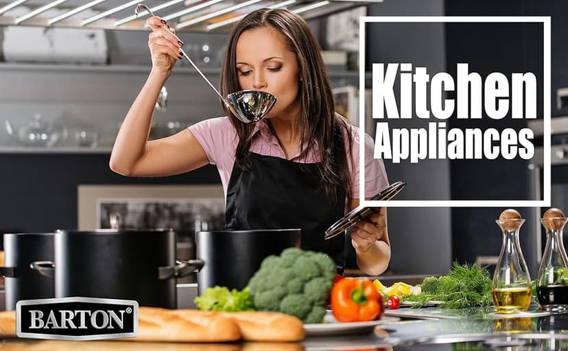 Barton 22-Quart Pressure Canner Pressure Cooker Pressure Gauge with Rack, Induction Compatible, Steam Canner Polished 22 QT Stovetop Pot