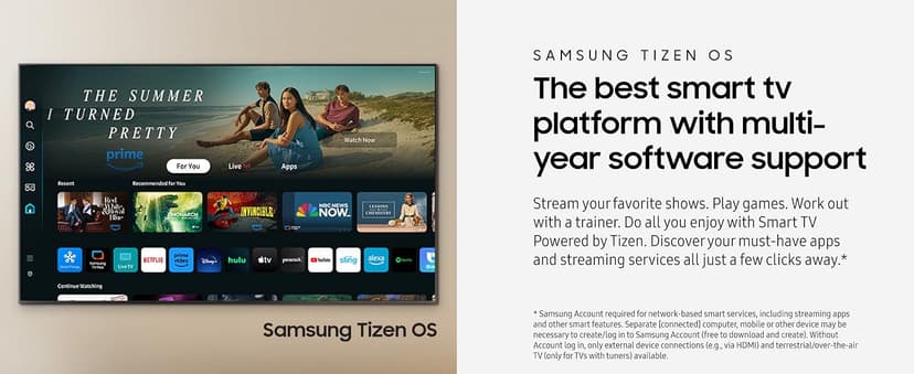 Samsung 50-Inch Class Neo QLED 4K QN90D Series Mini LED, Neo Quantum HDR+ Smart TV w/Dolby Atmos, Object Tracking Sound+, Motion Xcelerator, Real Depth Enhancer Pro, Alexa Built-in (QN50QN90D, 2024)