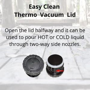 Best Stainless Steel Coffee Thermo | BPA Free & Triple Wall Insulated | Hot Water & Cold Drinks for Hours | Perfect for Biking, Backpack, Camping, Office | Fits Most Car Cupholders (500 ML)