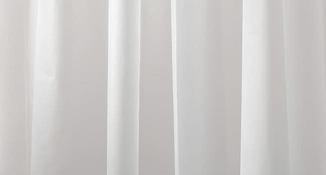 Clawfoot Tub Shower Curtain 180x70 Inch White Liner All Warp Around Extra Wide 36 Metal Hooks Vinyl Bath Curtain for Clawfoot Stand Up Tub Bathroom PEVA Waterproof Liner