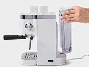 Gevi Espresso Machine 20 Bar High Pressure,Compact Espresso Maker with Milk Frother Steam Wand,Cappuccino,Latte Maker with Adjustable Shot Volume for Home,Gift for Mom and Dad