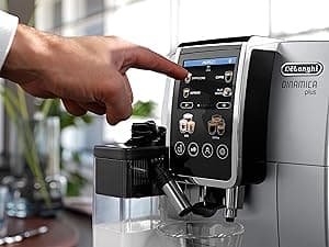 De'Longhi Dinamica Plus Espresso & Coffee Machine, Automatic Milk Frother, 24+ One Touch Recipes, Enjoy Lattes, Cappuccinos, and more, ECAM38085SB