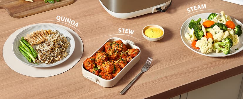 TOSHIBA Rice Cooker Induction Heating, Low Carb Rice Cooker Low Sugar Digital Steamer, 5.5 Cups Uncooked Japanese Rice Cooker, 8 Cooking Functions, 24H Timer & Auto Keep Warm