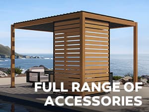 111S Takasho Louvered Pergola 10x13 Wood Grain Outdoor Aluminum Pergola with Adjustable Rainproof Roof Full Aluminum Frame Ideal for Outdoor Deck Garden Patio Durable, Cherry Oak