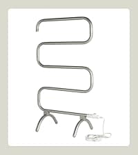 Hyde Park Towel Warmer - Free-Standing Towel Warmer Rack for Drying Towels and Garments - 39-Inch Chrome Finish Frame with 8 Bars - Model WHC