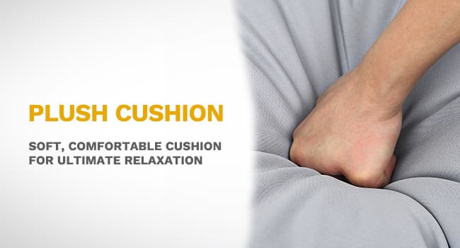 DWVO Wicker Rocking Egg Chair, Oversized Indoor Outdoor Rattan Rocking Chair, Indoor Outdoor Lounger for Patio, Backyard, Living Room, Light Gray